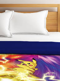 Pokemon 300 Tc Cotton King Printed Flat