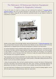 40ltr planetary mixer 3 speed. The Relevance Of Restaurant Kitchen Equipment Suppliers In Hospitality Industry By Commercial Catering Equipment Suppliers Issuu