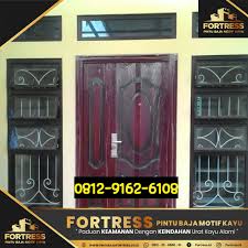 Kusen, l, 900 x t, 2175mm, lubang tembok harus l, 960 x t. 0812 9162 6105 Fotress Contoh Pintu Pagar Baja Ringan Pintu Teralis Baja Harga Pintu Samarinda Pintu Kusen Pintu Baja