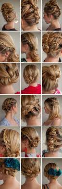 This braided updo hairstyle is quite simple to do. Braids Braids Braids Hair Romance Hair Romance Hair Styles Hair Hacks