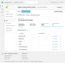 Once the app live dashboard opens up, click on the upload button available near the uploaded apps section and upload the. Android Developers Blog Now Is The Time To Switch To The New Google Play Developer Console