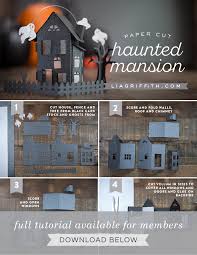 Download Paper Craft Haunted House Lia Griffith