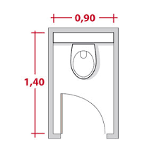 La largeur du passage pour rentrer dans les toilettes doit être de 85 cm minimum (la largeur d'un fauteuil roulant étant de 75 cm). Quelques Regles A Suivre Pour La Conception De Sa Future Habitation Mobic Autoconstruction