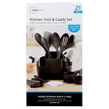 See your favorite play kitchen sets and kids kitchens sets discounted & on sale. Mainstays 21 Piece Kitchen Utensils Set Organizer Caddy Included Walmart Com Walmart Com