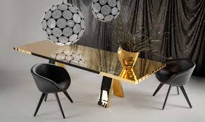 Check spelling or type a new query. Tom Dixon Turns A Dining Table Into A Solid Brass Sculpture