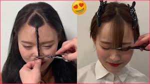 10 Best Hairstyles With Bangs Korean Hairstyle With Bangs For Girls How To Cut Bang For Girls Youtube