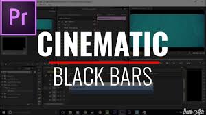 Adobe premiere pro ile obje arkasına yazı efekti. How To Add Cinematic Black Bars To Video In Premiere Pro Youtube