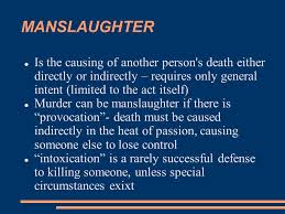 According to the minnesota statute, when someone creates an unreasonable risk, and consciously takes chances of causing death or great bodily harm to another is. Violent Crimes 1st Degree Murder Second Degree Murder Manslaughter Ppt Download