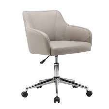 These desks have been tested by an independent the arms of the chair can be adjusted to suit your needs. Comfy And Classy Home Office Chair Beige Techni Mobili Target