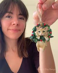 Cat Christmas Ornaments