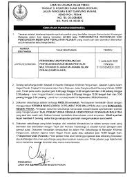 40 bernama, 11 mac 2010; Tawaran Sebutharga Jabatan Agama Islam Perak Facebook