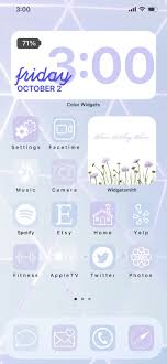 Pastel Blue Purple Aesthetic App Icons Blue App Icons For Etsy Iphone Photo App Homescreen App Icon