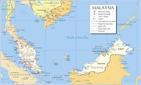 Malaysia location on the asia map. Malaysia Flughafen Terminal Karte Karte Von Malaysia Flughafen Terminal Sud Ost Asien Asien