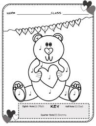 Here is the link to the pin. Valentine S Day Music Coloring Sheets Color By Note Valentine S Day