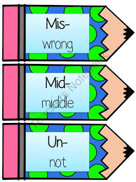 Prefix And Suffix Definition Mini Signs Prefixes And Suffixes Prefixes Grade Spelling