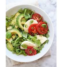 Salade D Ete Salade Caprese Aux Avocats Manger Sainement Recettes De Cuisine Recette Avocat