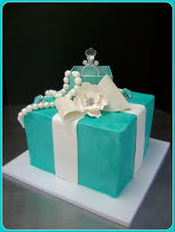Breakfast At Tiffany S Bridal Shower Cake Tiffany Themed Wedding Shower Tiffany Blue Wedding Cake Turquoise Wedding Cake