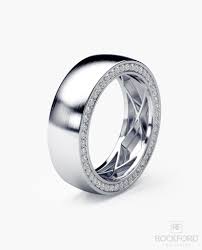 Jerritt Comfort Fit Mens Gold Wedding Band With 0 70ct Diamonds Mens Diamond Wedding Bands Mens Gold Wedding Band Diamond Wedding Bands