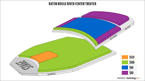 Baton Rouge River Center Theater For Performing Arts Seating