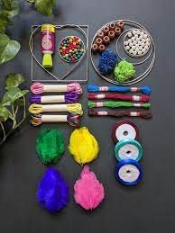 Create your very own dream catcher! Dreamcatcher Making Kit Craft Store Of India