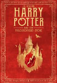 Red And Yellow Cover For Harry Potter And The Philosopher S Stone With Hogwarts Castle Runes In 2020 Harry Potter Book Covers Harry Potter Poster Harry Potter Book