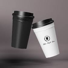 Plastic coffee cups with lids reusable. Okocup Sustainable Reusable Cups With Logo Print