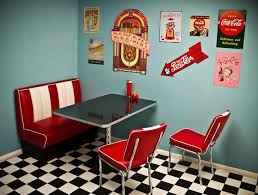 retro dining rooms, diner decor
