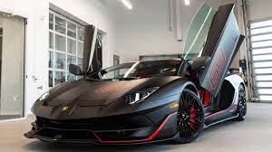 917x468 red lamborghini aventador wallpaper auto zone. This Is The 2019 Lamborghini Aventador Svj 63 Edition In Nero Pulso Youtube
