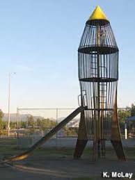 Talking to someone on tumblr about getting drunk at a park that i live by and they live by it too so now they stop talking to hear why matt and andrew love rocketship park and why they need your help. Anchorage Ak Playground Rocket Ship
