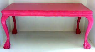 Hot Pink Coffee Table Yes Please Diy Table Decor Living Room Decor Apartment Pink Living Room
