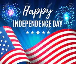 This was officially declared via the signing of the declaration of independence on july 4, 1776. Unabhangigkeitstag Am 9 Juli 2017 Happy Independence Day Mit Feuerwerken Und Flagge Von Fourth Of July Vektor Illustration Lizenzfreie Fotos Bilder Und Stock Fotografie Image 72312499