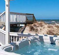 Outer banks pools & spas carries bioguard pool chemicals, spaguard spa chemicals, parts and accessories, meyco pool safety covers, pool heater installations, spa/hot tub parts, pool parts. Obx Hot Tub Beach Vacation Rentals Carolina Designs