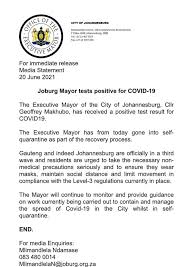 Geoff makhubo was a senior politician. Mayor Geoff Makhubo Home Facebook