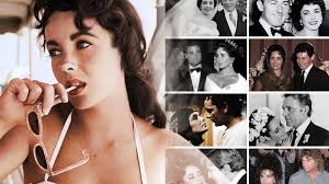 Een stierf in vliegtuigcrash, ander veroorzaakte miskraam en laatste leerde  ze kennen in afkickkliniek: de acht mislukte huwelijken van Elizabeth  Taylor