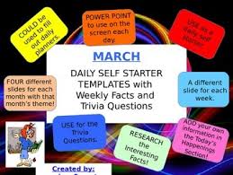 Among these were the spu. March Trivia Worksheets Teaching Resources Teachers Pay Teachers
