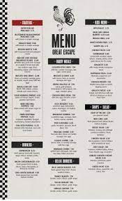 Diner Menu Templates With Authentic Style Musthavemenus Diner Menu Menu Card Design Menu Design Template