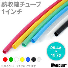 Color Heat Shrink Tubing Red Green White Yellow Blue Black Transparent Shrinkage Before Bore 25 4 Mm Diameter Mm 1 Inch Approx 1 2 M