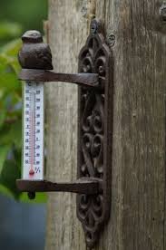 Thermometer Im Antik Stil 20 50 Eur Gusseisen Aussenthermometer Thermometer