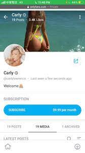 Carly lawrence onlyfans
