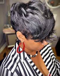 Pin On Black Short Pixie Cuts Mimij Haute Hair Dallas Tx