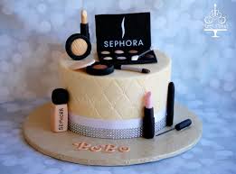 Birthday Cakes Sephora Makeup Cake Idee Gateau Gateaux A Theme Gateau Maquillage