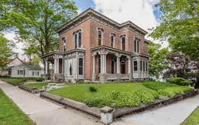 Nestled In The Heart Of Picturesque Attica Indiana The Historic Rohlfing House Is Stunning Both Inside And Out Real Estate Usa Old Houses Old Houses For Sale