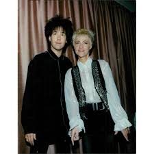 Per Gessle And Marie Fredriksson In Roxette At The Start Of Their European Tour Marie Fredriksson European Tour Pop Star