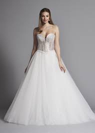 Glitter Strapless Ball Gown Wedding Dress With Tulle Skirt And Sweetheart Neckline Love Wedding Dresses Beaded Ball Gown Wedding Dress Bodice Wedding Dress