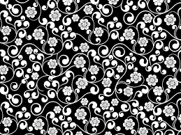 Black and white seamless geometric floral pattern. Black And White Floral Pattern Background Icons Png Free Png And Icons Downloads