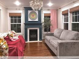 In this living room, the unusual combination of a daybed and two armless. New Sofa New Living Room Layout Addicted 2 Decorating