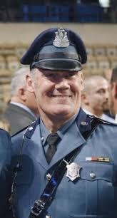 Today the Maine State Police presented a plaque to Lieutenant Joseph  Recine, Station Commander of State Police-Concord, in memory of Trooper  Thomas Devlin. Trooper Devlin was assigned to the Concord Barracks when