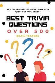 The movie trivia questions and answers are new ones, but if you did well on the previous article sections, you should know the answers to these. Best Trivia Questions Now This Life 9798741547861 Boeken Bol Com