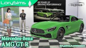 Lory Sims Mercedes Benz Amg Gt R Sims 4 Downloads Mercedes Benz Amg Mercedes Benz Sims