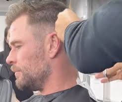 I'm not coming to negotiate — Chris getting a haircut after wrapping  Furiosa on...